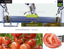 Tablet Screenshot of enzazaden.com.mx