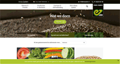 Desktop Screenshot of enzazaden.nl
